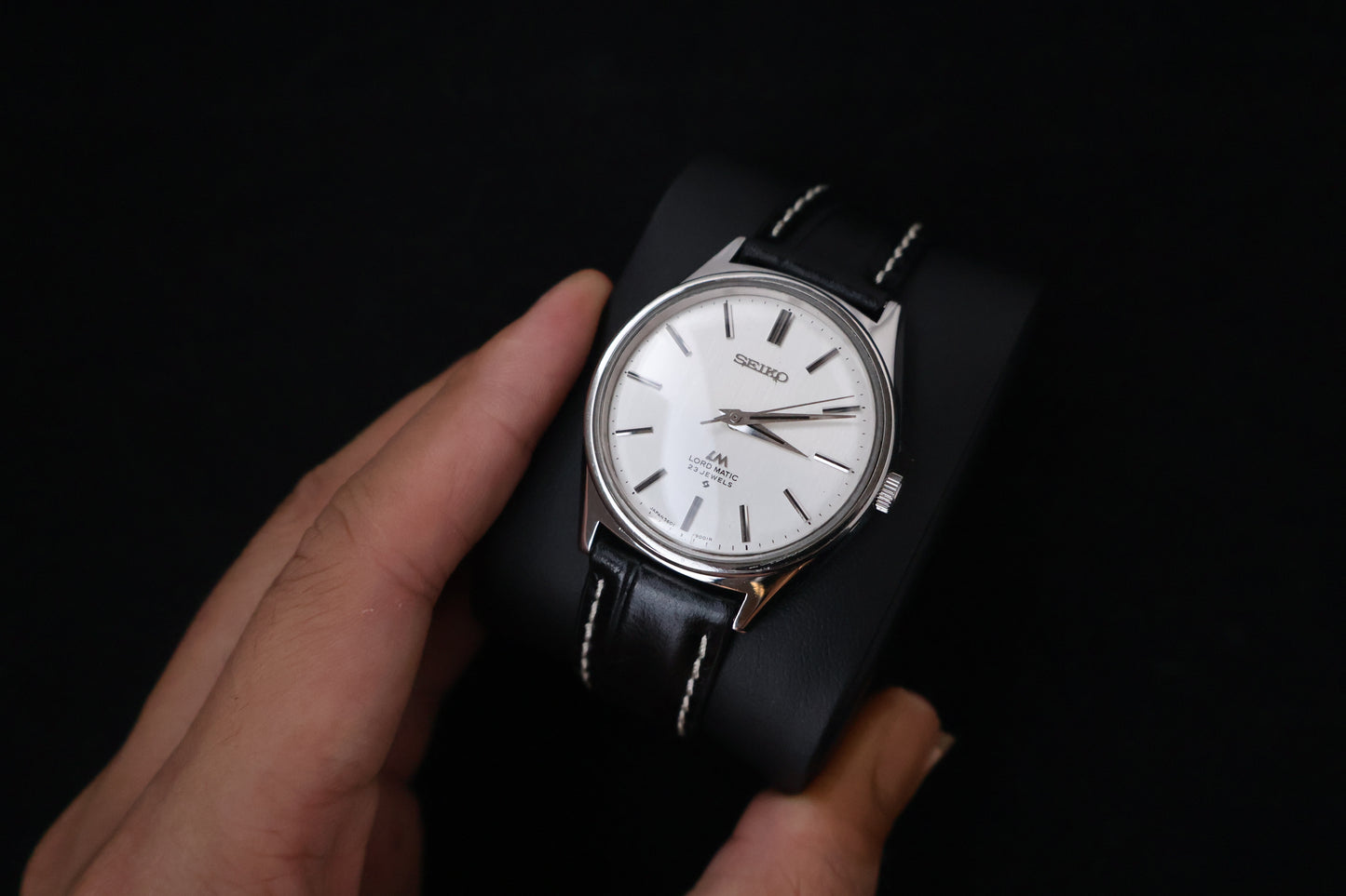 (SERVICED) Rare Vintage 1972 Seiko Lord Matic LM 23 Jewels 5601-9000