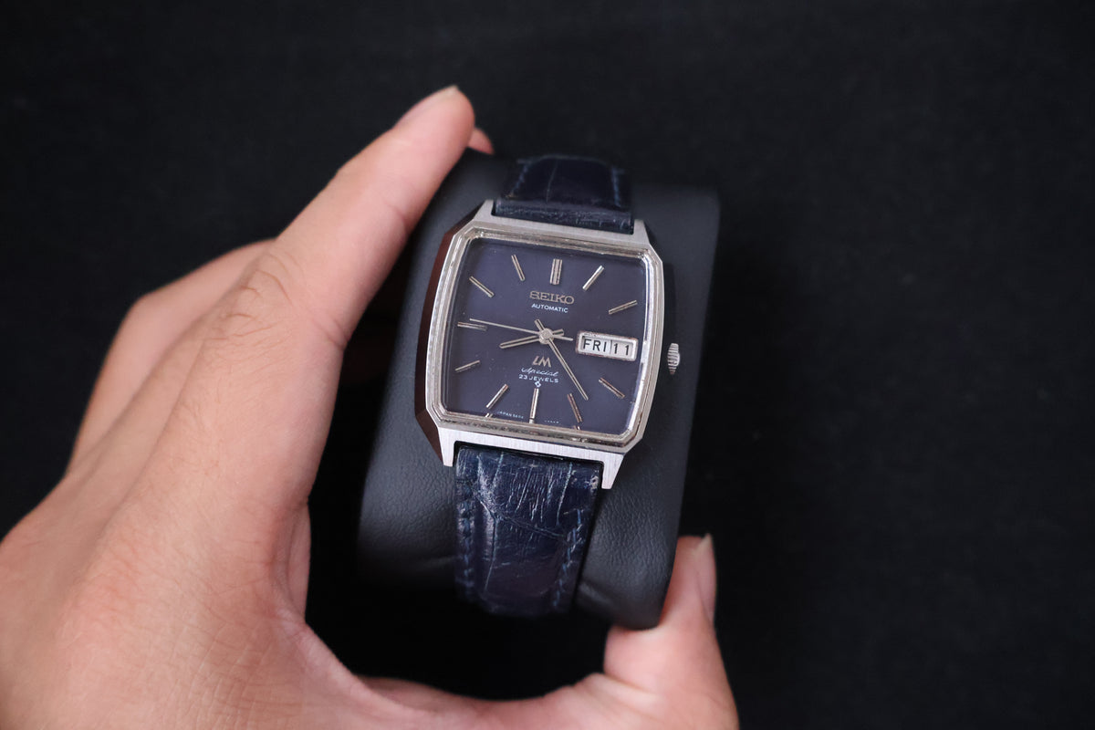 (SERVICED) Rare Vintage 1972 Seiko Lord Matic LM Special 23 Jewels 5206-5060