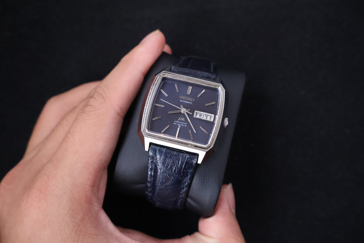 (SERVICED) Rare Vintage 1972 Seiko Lord Matic LM Special 23 Jewels 5206-5060