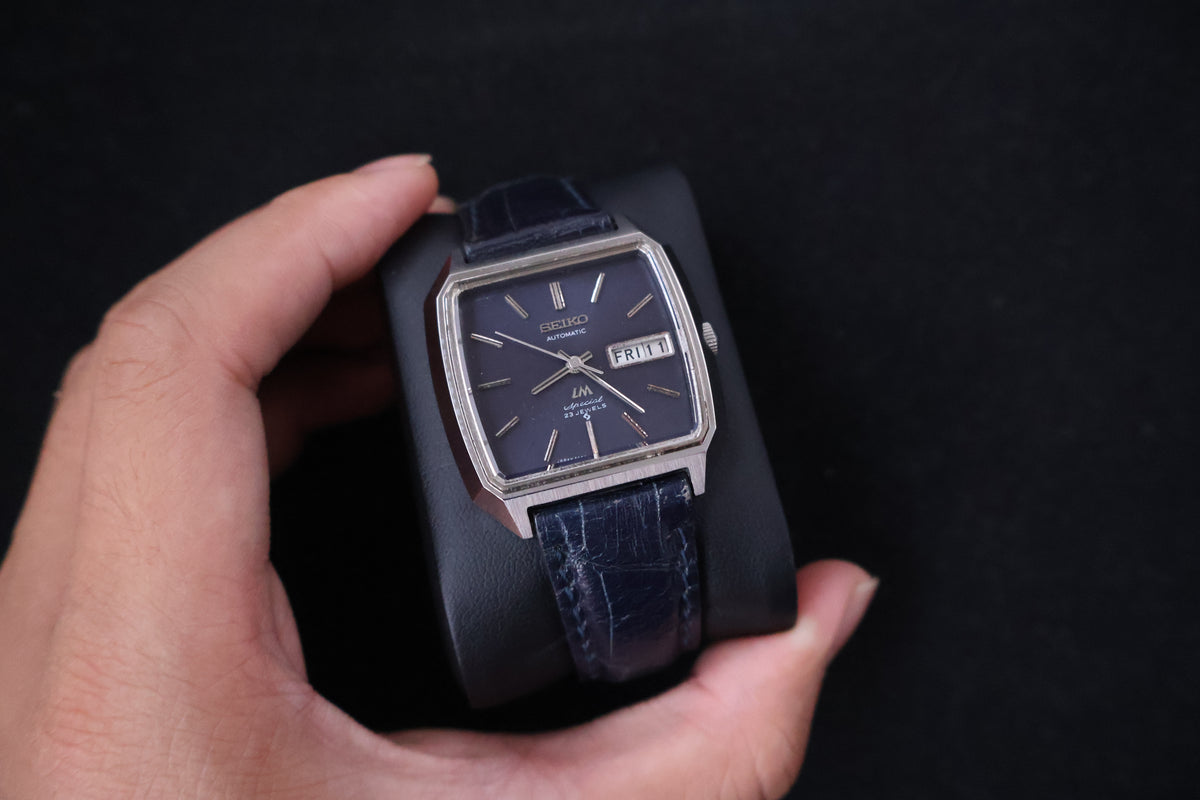 (SERVICED) Rare Vintage 1972 Seiko Lord Matic LM Special 23 Jewels 5206-5060