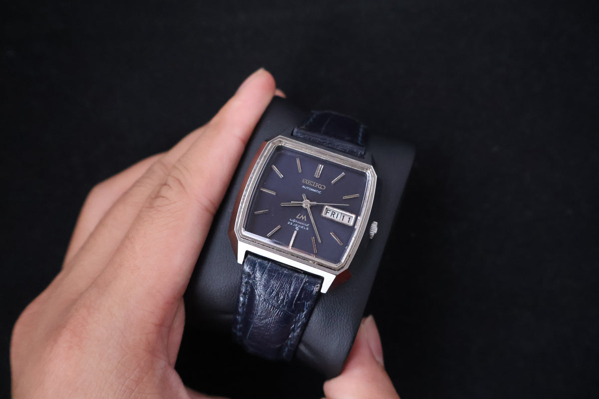 (SERVICED) Rare Vintage 1972 Seiko Lord Matic LM Special 23 Jewels 5206-5060