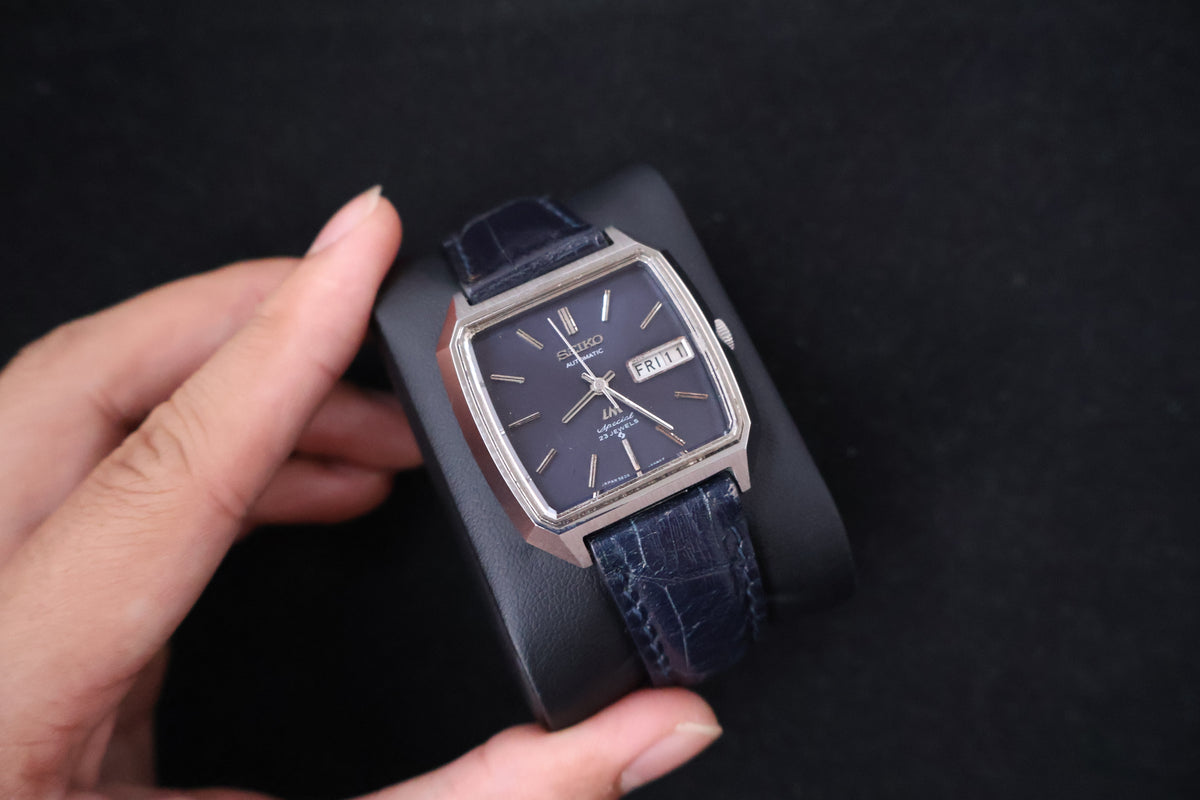 (SERVICED) Rare Vintage 1972 Seiko Lord Matic LM Special 23 Jewels 5206-5060
