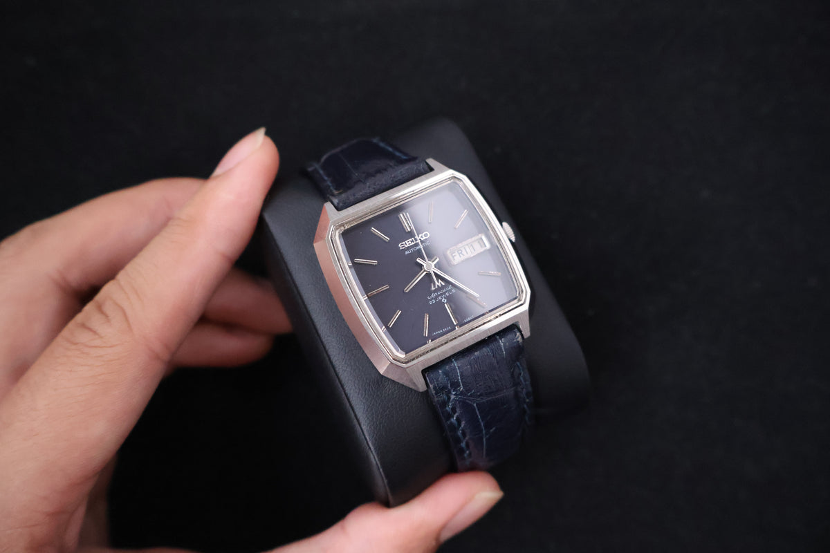 (SERVICED) Rare Vintage 1972 Seiko Lord Matic LM Special 23 Jewels 5206-5060
