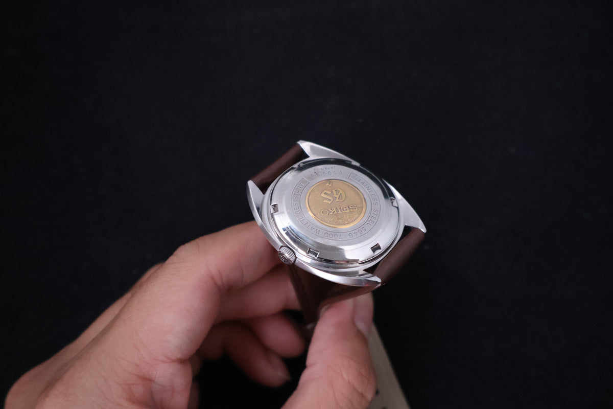 (SERVICED) Rare Vintage 1971 Seiko Grand Seiko 56GS Hi-Beat Gold Medallion 5646-7000