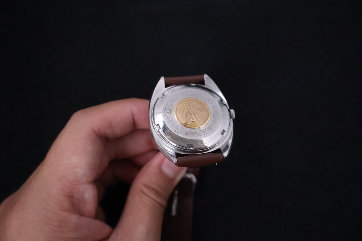 (SERVICED) Rare Vintage 1971 Seiko Grand Seiko 56GS Hi-Beat Gold Medallion 5646-7000