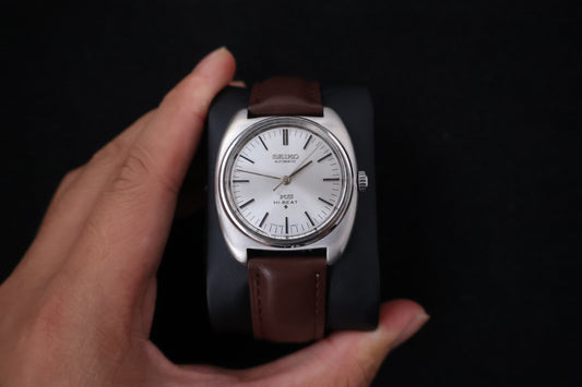 (SERVICED) Rare Vintage 1970 Seiko King Seiko 56KS Hi-Beat Gold Medallion 5621-7000