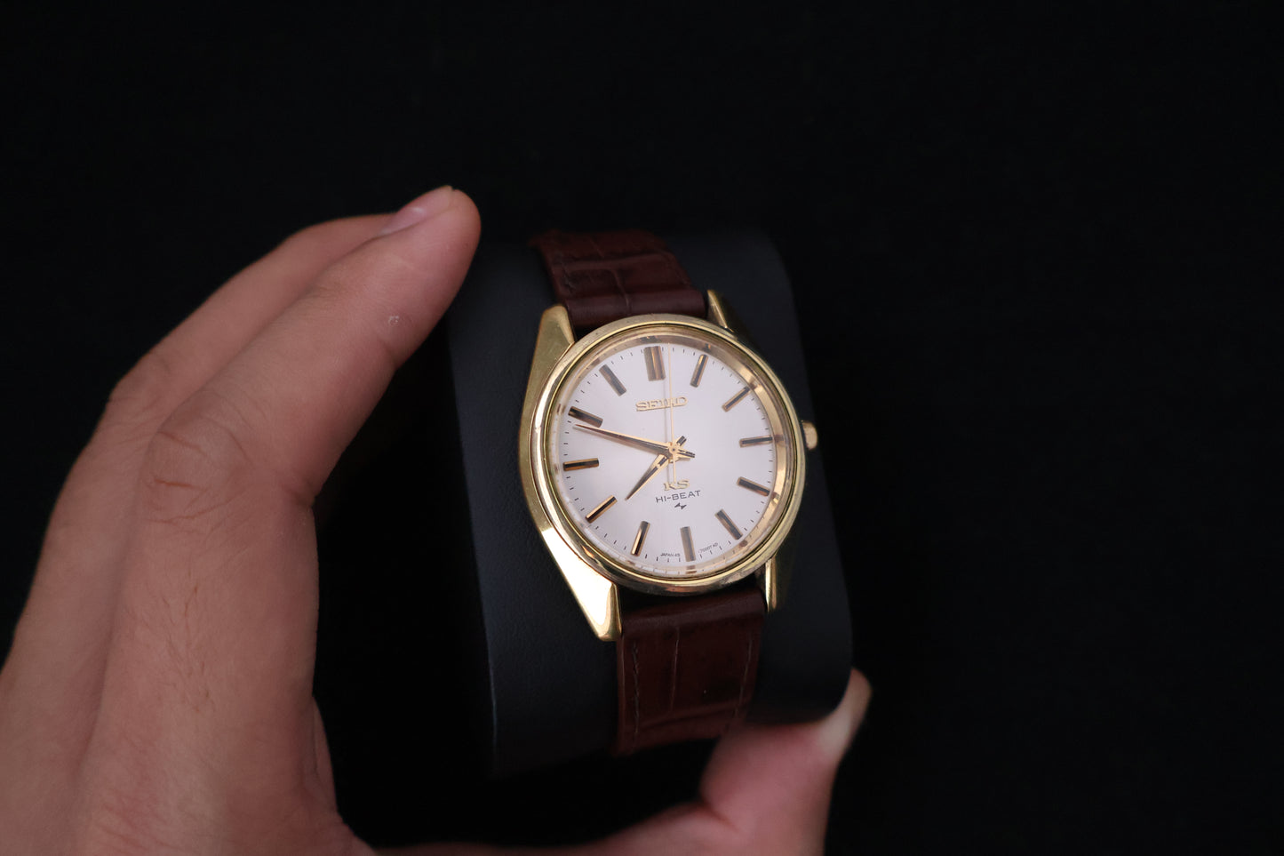 (SERVICED) Rare Vintage 1968 King Seiko KS Hi-Beat Gold Medallion 25 Jewels - 45-7000 SGP