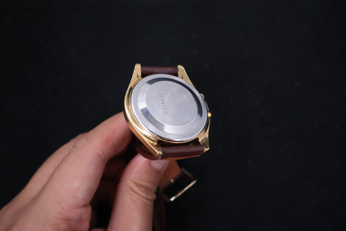 (SERVICED) Rare Vintage 1966 Seiko Sportsmatic 5 Deluxe Fluted Bezel SGP 25 Jewels 7619-9010