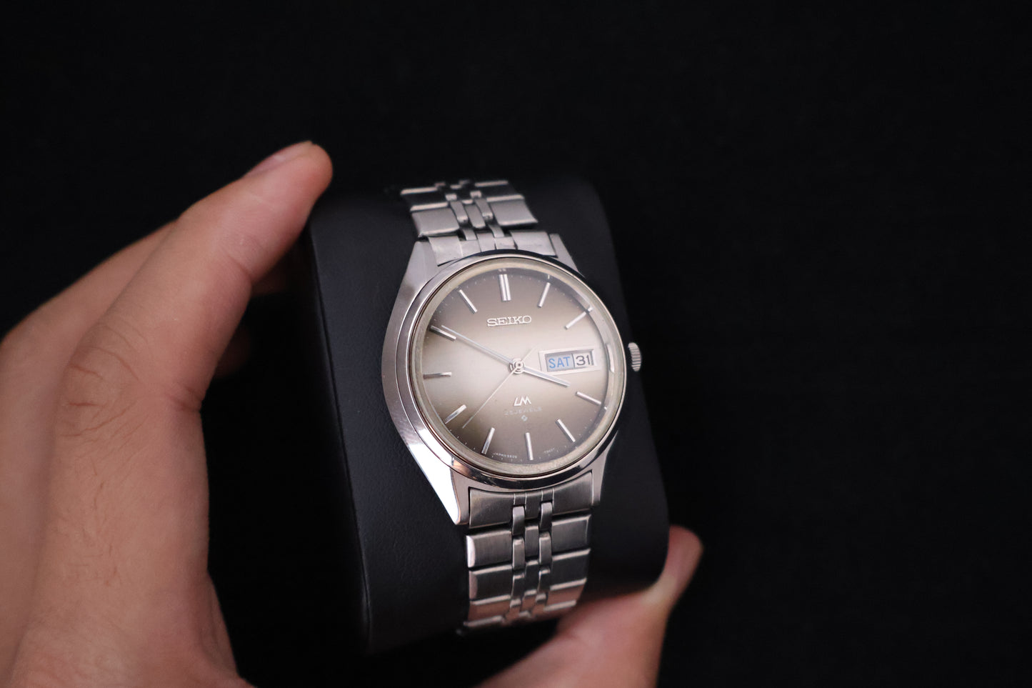 (SERVICED) Rare Vintage 1971 Seiko Lord Matic LM 25 Jewels 5606-7190