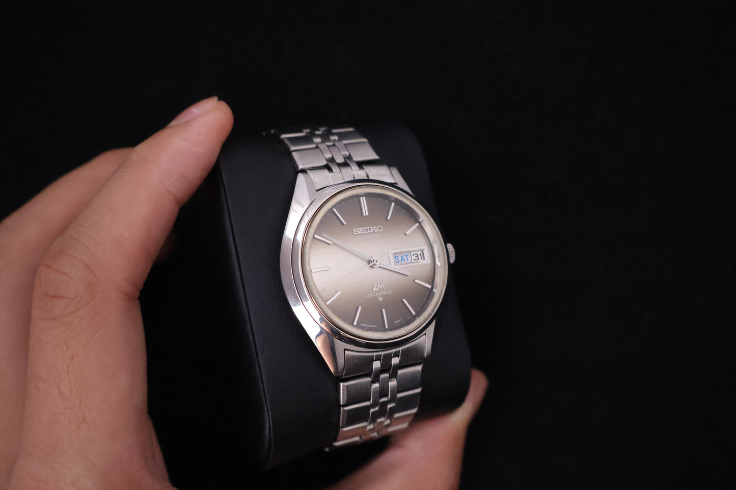 (SERVICED) Rare Vintage 1971 Seiko Lord Matic LM 25 Jewels 5606-7190
