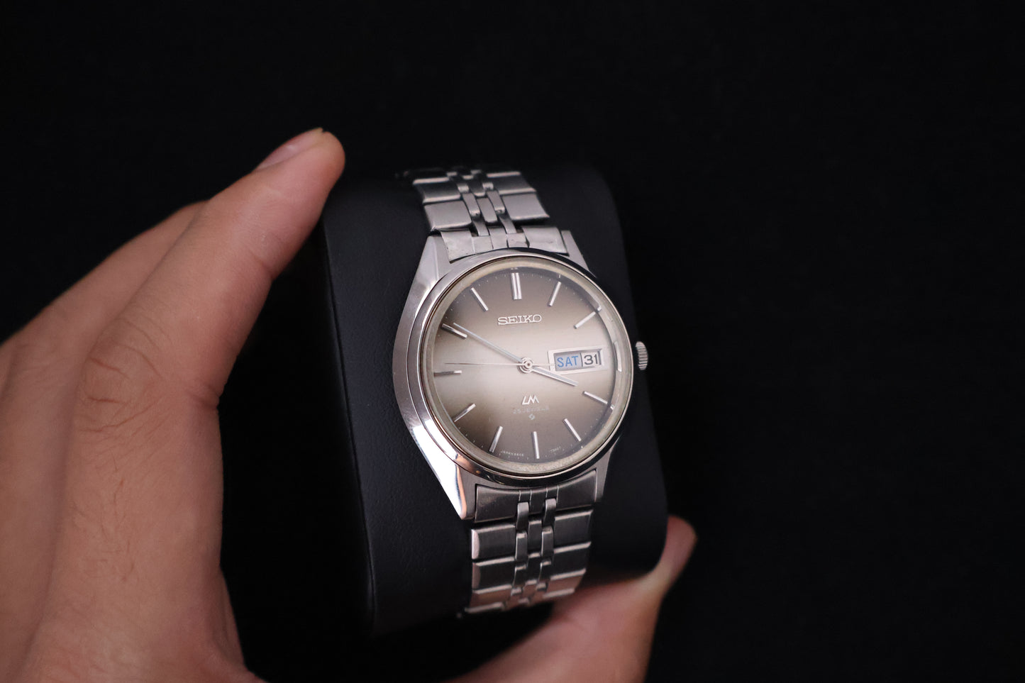 (SERVICED) Rare Vintage 1971 Seiko Lord Matic LM 25 Jewels 5606-7190