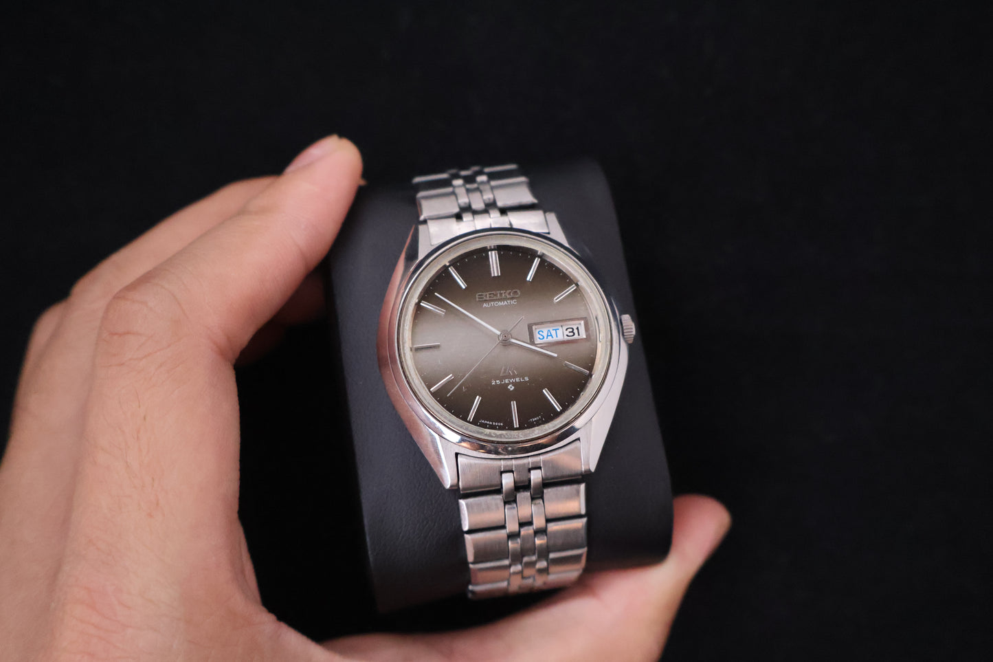 (SERVICED) Rare Vintage 1971 Seiko Lord Matic LM 25 Jewels 5606-7190