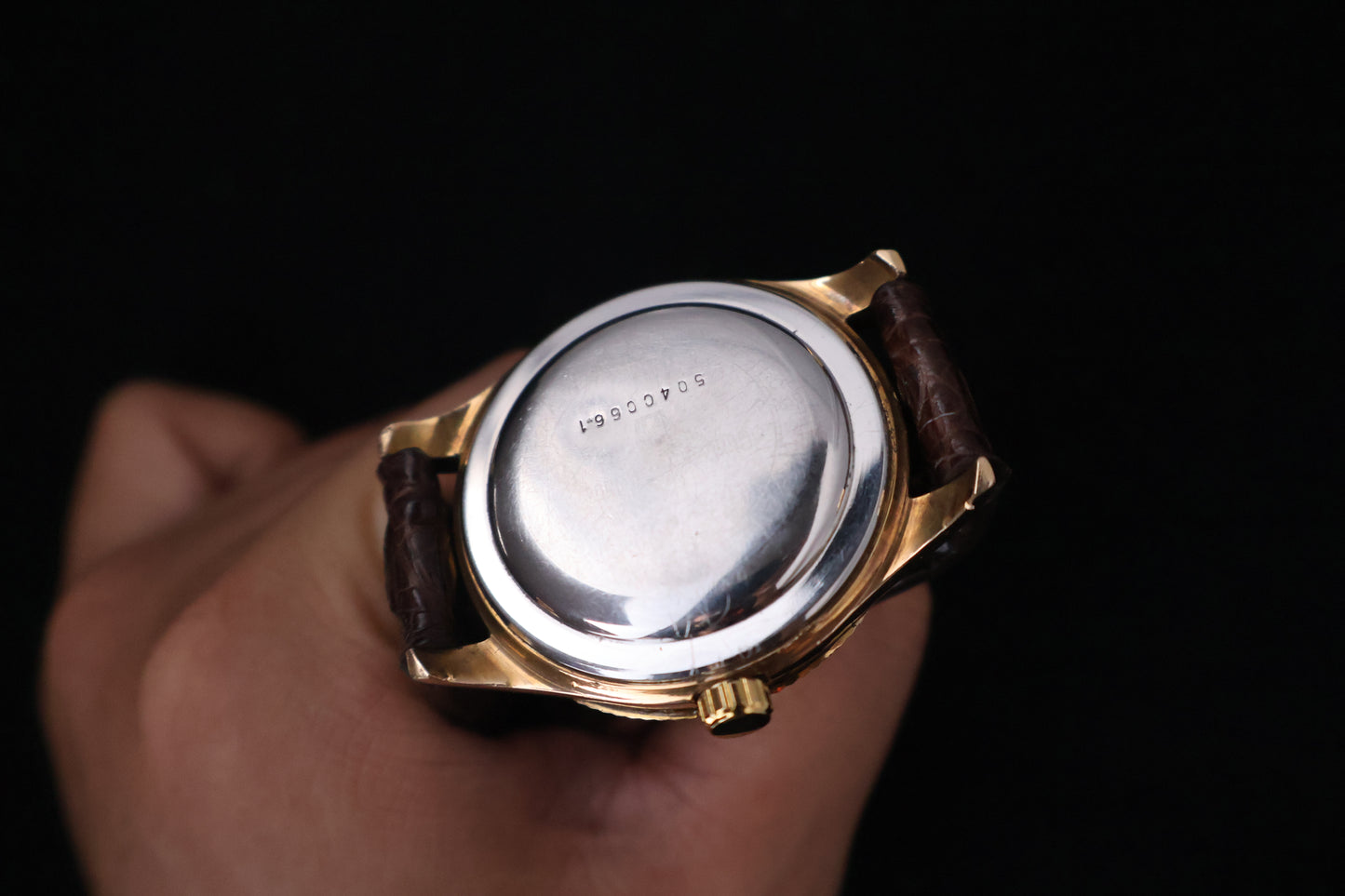 (SERVICED) Rare Vintage 1965 Citizen Auto Dater 7 19 Jewels Gold Plated - 50400661