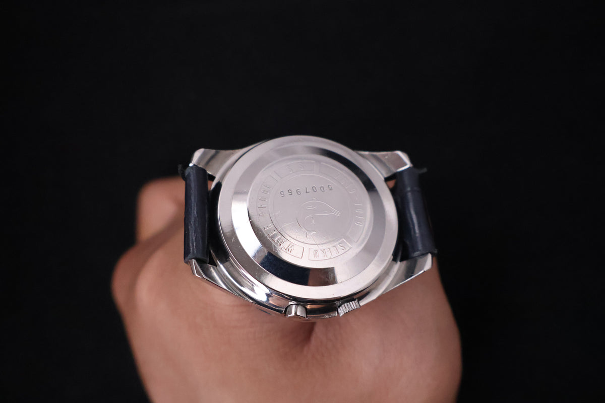 (SERVICED) Rare Vintage 1965 Seiko Sportsmatic 5 Deluxe 25 Jewels 7619-7010