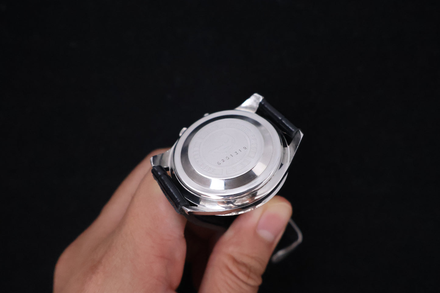 (SERVICED) Rare Vintage 1966 Seiko Sportsmatic 5 Deluxe 25 Jewels 7619-7060
