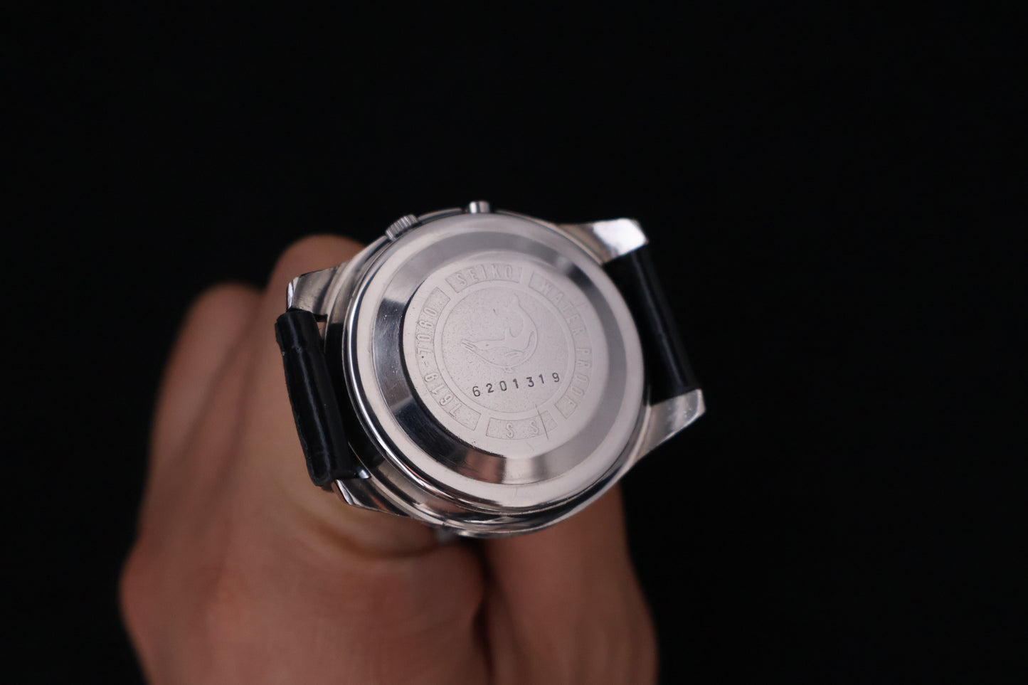 (SERVICED) Rare Vintage 1966 Seiko Sportsmatic 5 Deluxe 25 Jewels 7619-7060