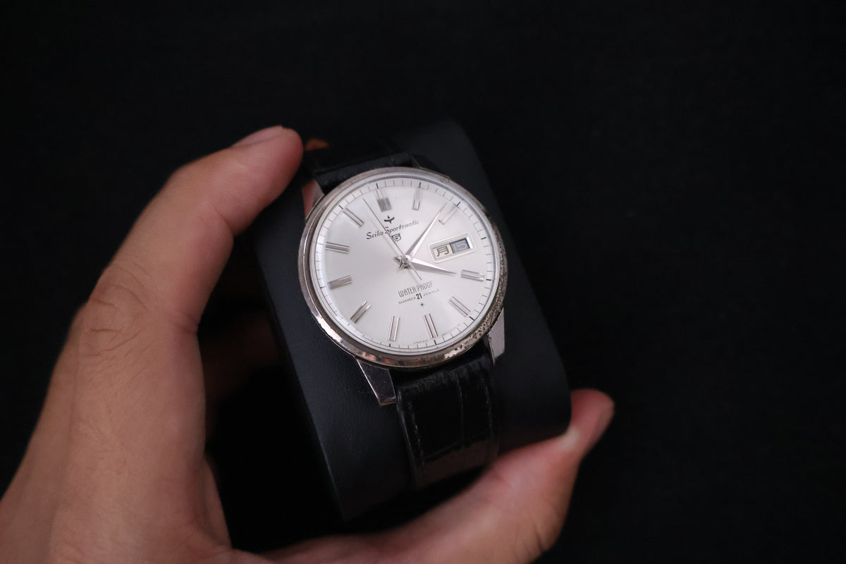 (SERVICED) Rare Vintage 1960s Seiko Sportsmatic 5 21 Jewels - Cal. 6619