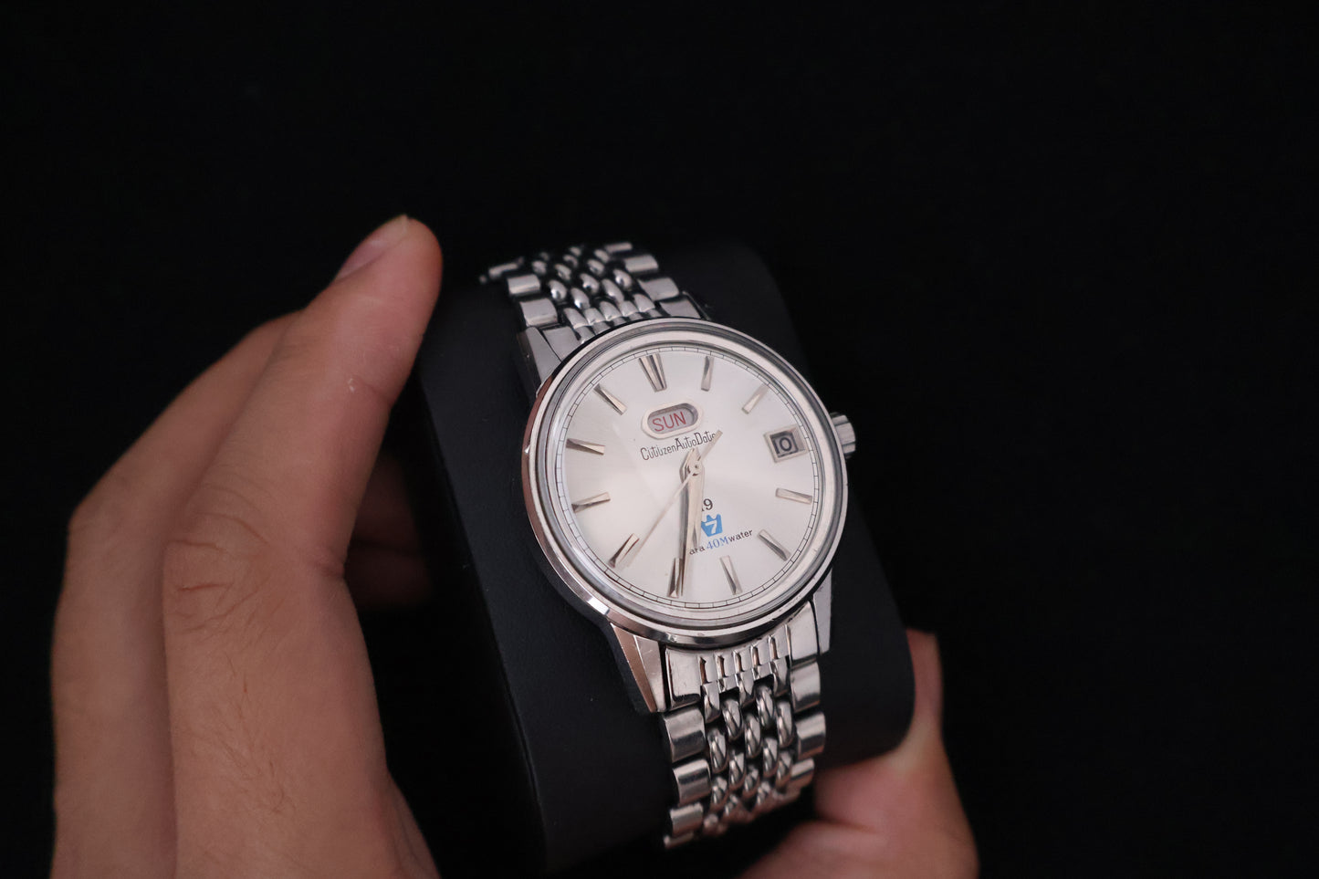 (SERVICED) Rare Vintage 1965 Citizen Auto Dater 7 19 Jewels - ADSS 51306-Y