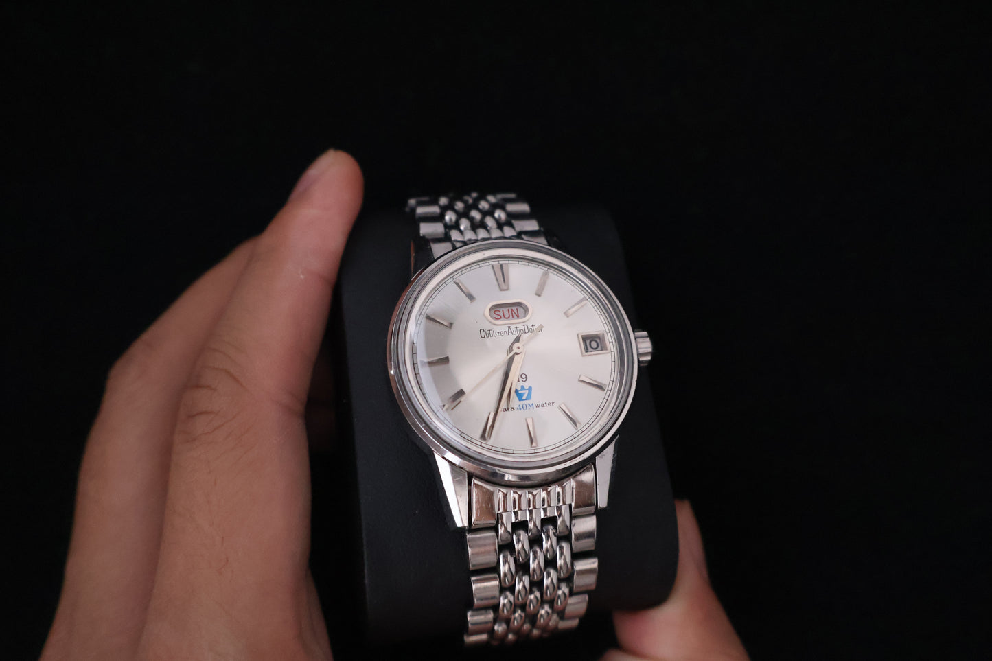 (SERVICED) Rare Vintage 1965 Citizen Auto Dater 7 19 Jewels - ADSS 51306-Y