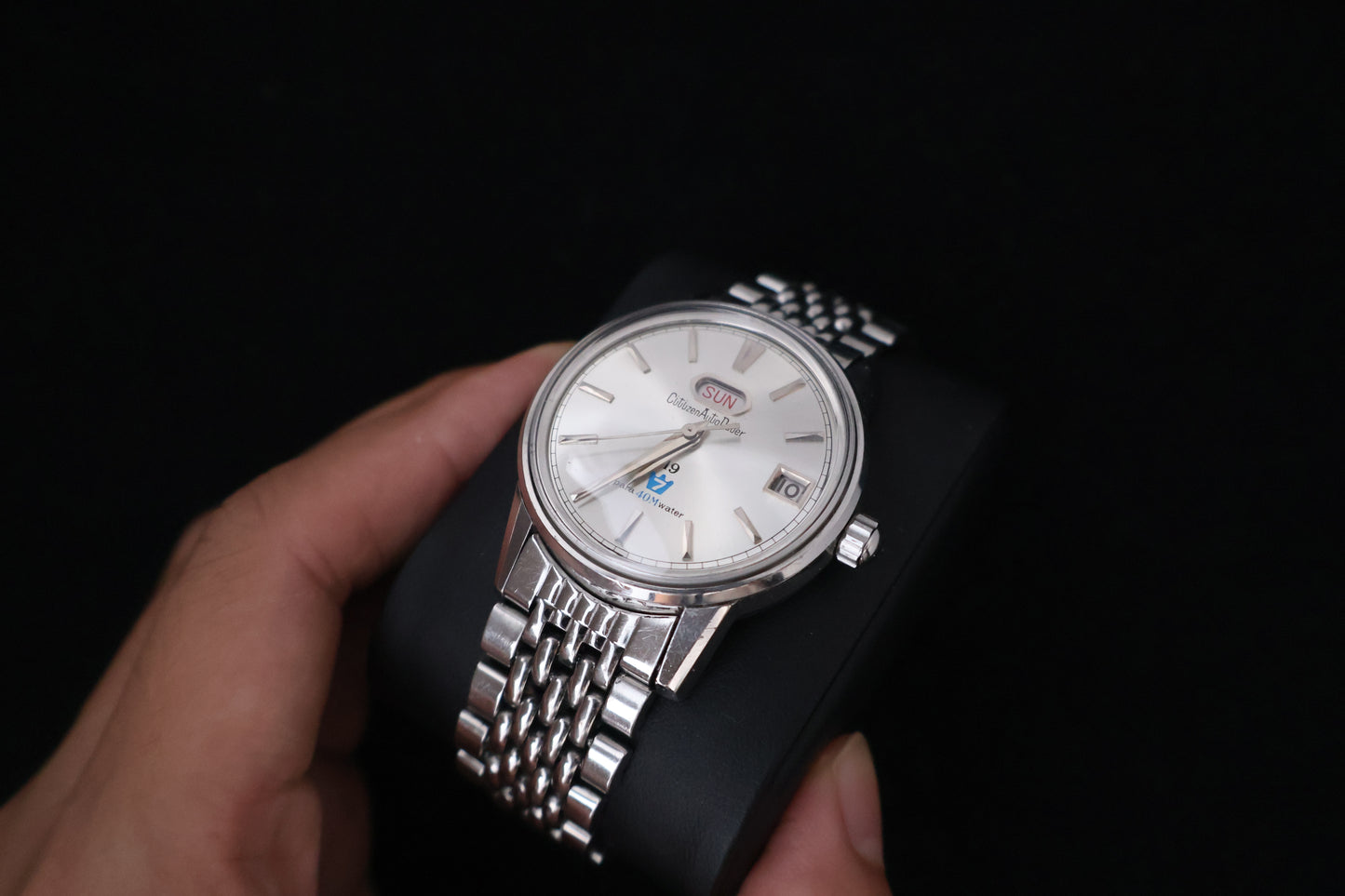 (SERVICED) Rare Vintage 1965 Citizen Auto Dater 7 19 Jewels - ADSS 51306-Y
