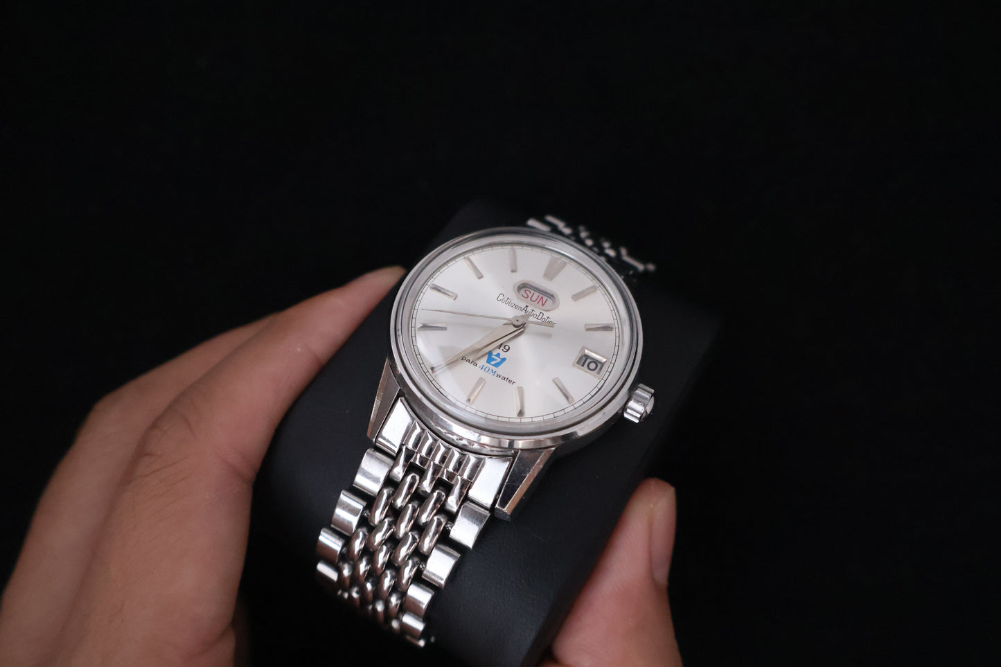 (SERVICED) Rare Vintage 1965 Citizen Auto Dater 7 19 Jewels - ADSS 51306-Y