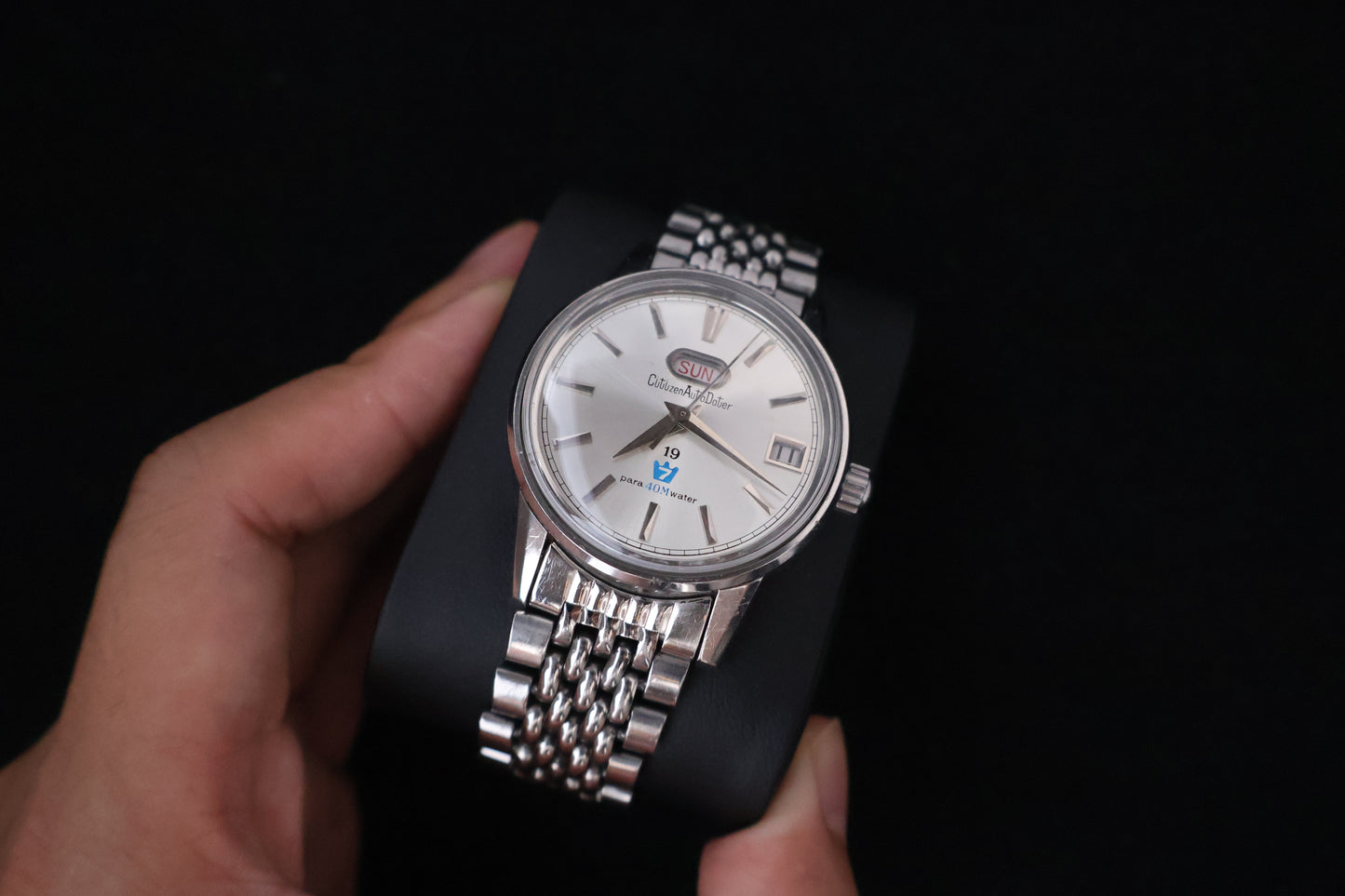 (SERVICED) Rare Vintage 1965 Citizen Auto Dater 7 19 Jewels - ADSS 51306-Y