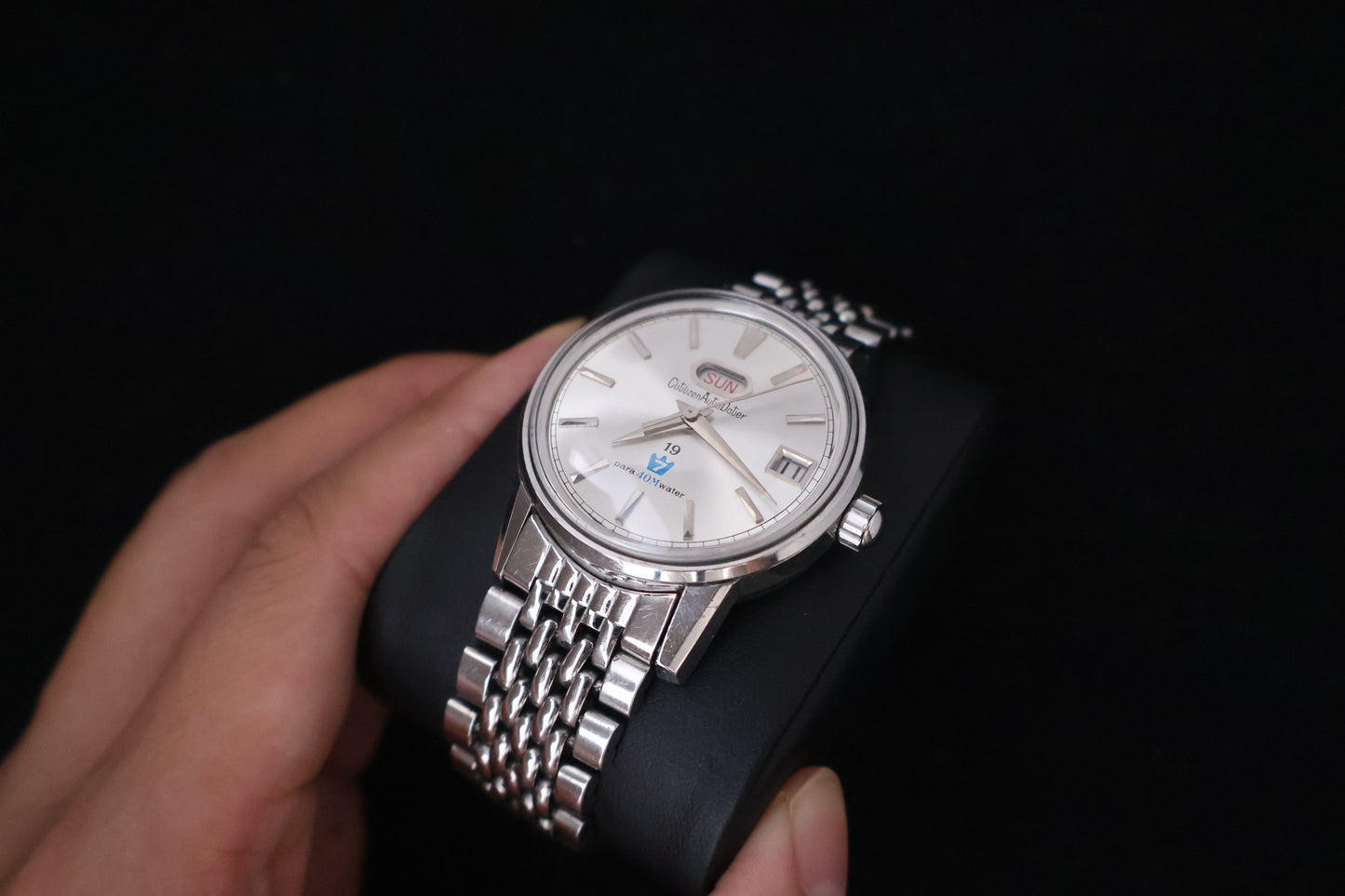 (SERVICED) Rare Vintage 1965 Citizen Auto Dater 7 19 Jewels - ADSS 51306-Y