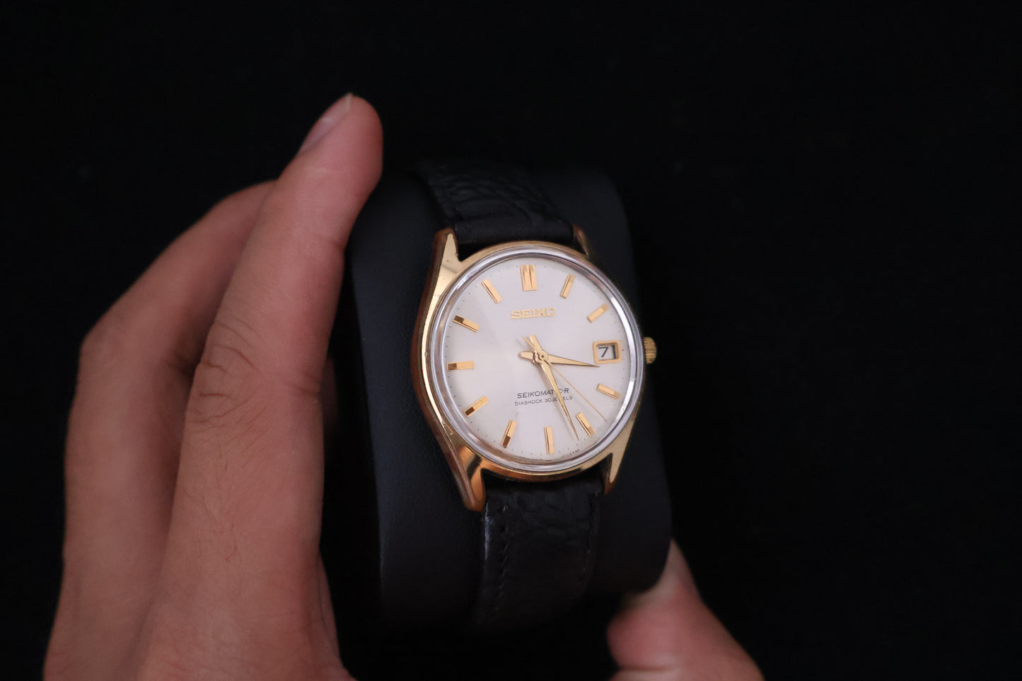 (SERVICED) Rare Vintage 1965 Seiko Seikomatic-R SGP 30 Jewels 8305-8010