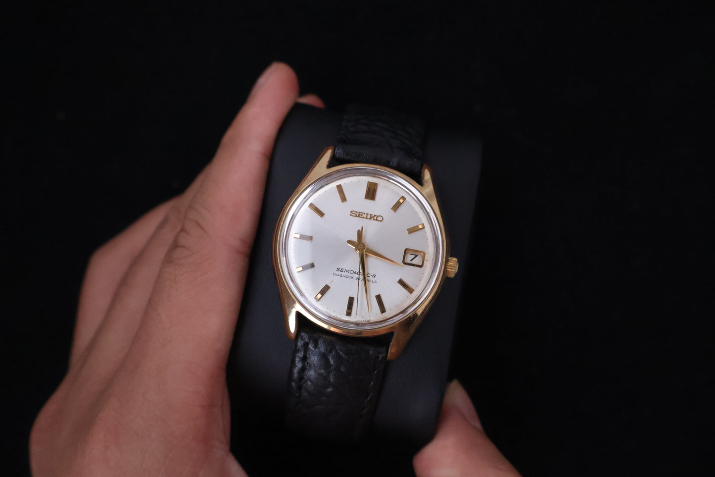 (SERVICED) Rare Vintage 1965 Seiko Seikomatic-R SGP 30 Jewels 8305-8010