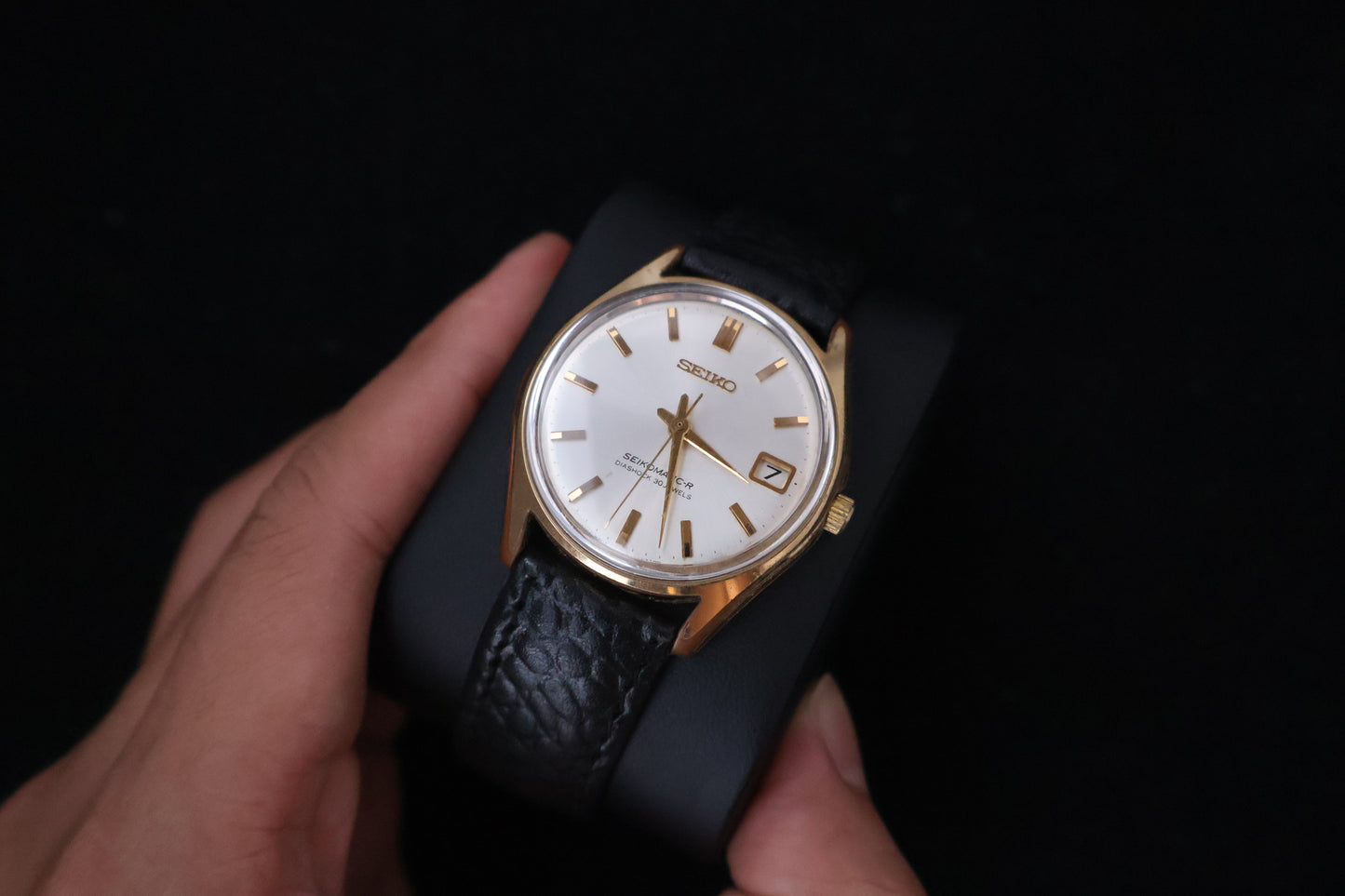 (SERVICED) Rare Vintage 1965 Seiko Seikomatic-R SGP 30 Jewels 8305-8010