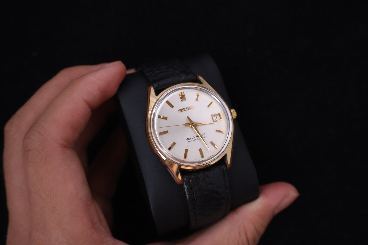 (SERVICED) Rare Vintage 1965 Seiko Seikomatic-R SGP 30 Jewels 8305-8010