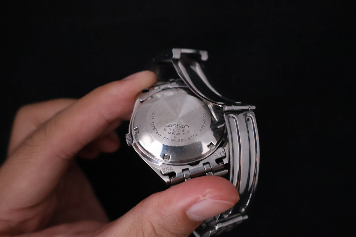 (SERVICED) Rare Vintage 1976 Seiko 5 Actus SS 21 Jewels 6306-8040