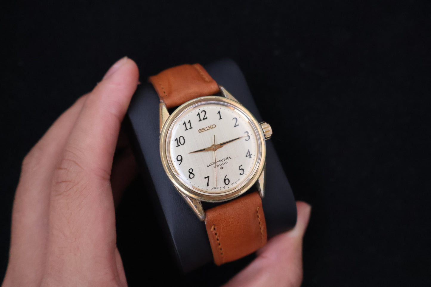 (SERVICED) Rare Vintage 1975 Seiko Lord Marvel 36000 SGP 5740-8000