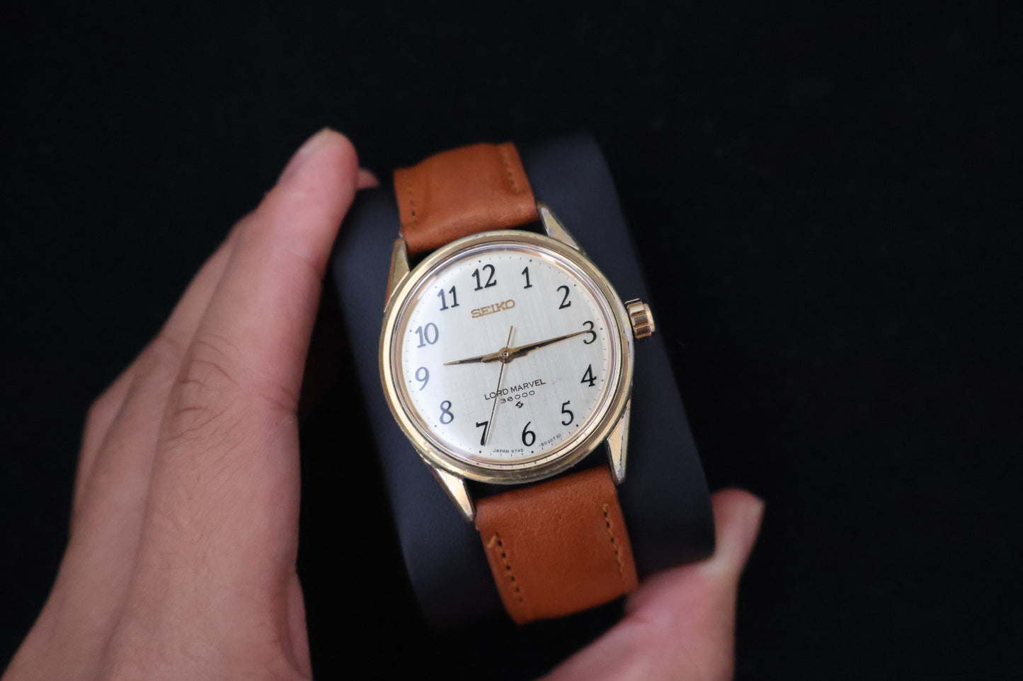(SERVICED) Rare Vintage 1975 Seiko Lord Marvel 36000 SGP 5740-8000