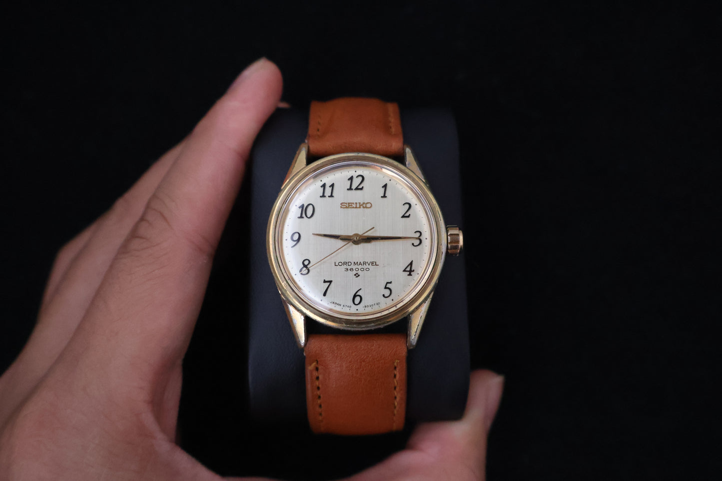 (SERVICED) Rare Vintage 1975 Seiko Lord Marvel 36000 SGP 5740-8000