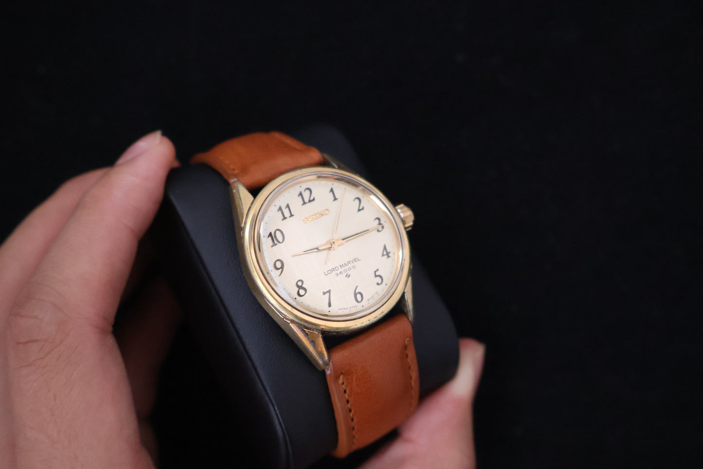 (SERVICED) Rare Vintage 1975 Seiko Lord Marvel 36000 SGP 5740-8000