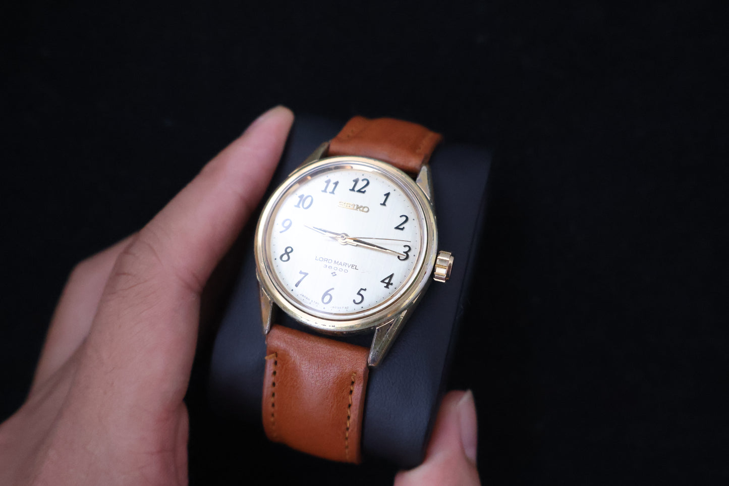 (SERVICED) Rare Vintage 1975 Seiko Lord Marvel 36000 SGP 5740-8000