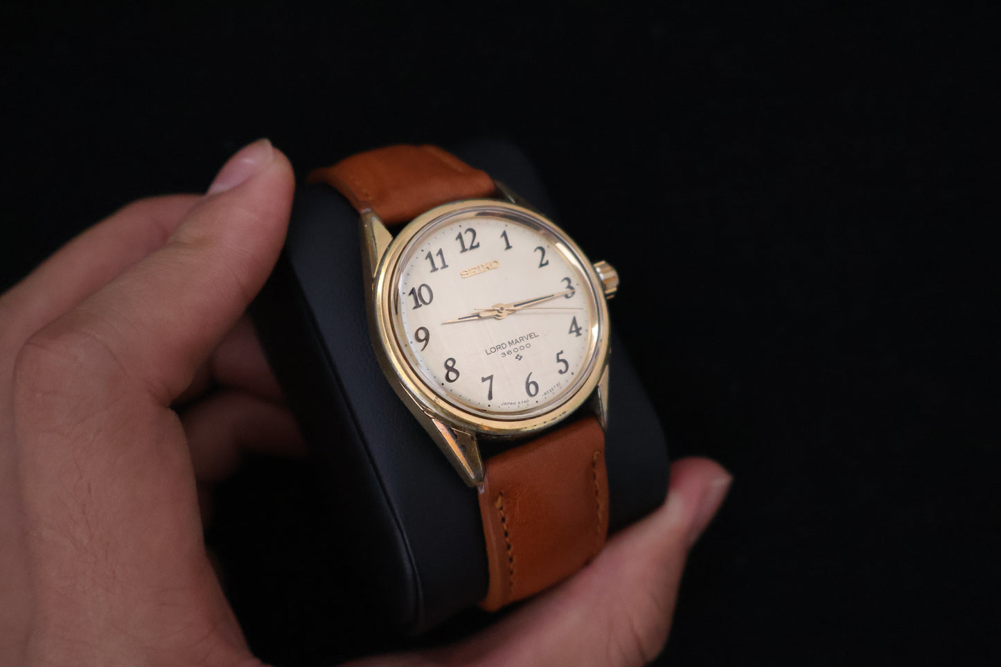 (SERVICED) Rare Vintage 1975 Seiko Lord Marvel 36000 SGP 5740-8000