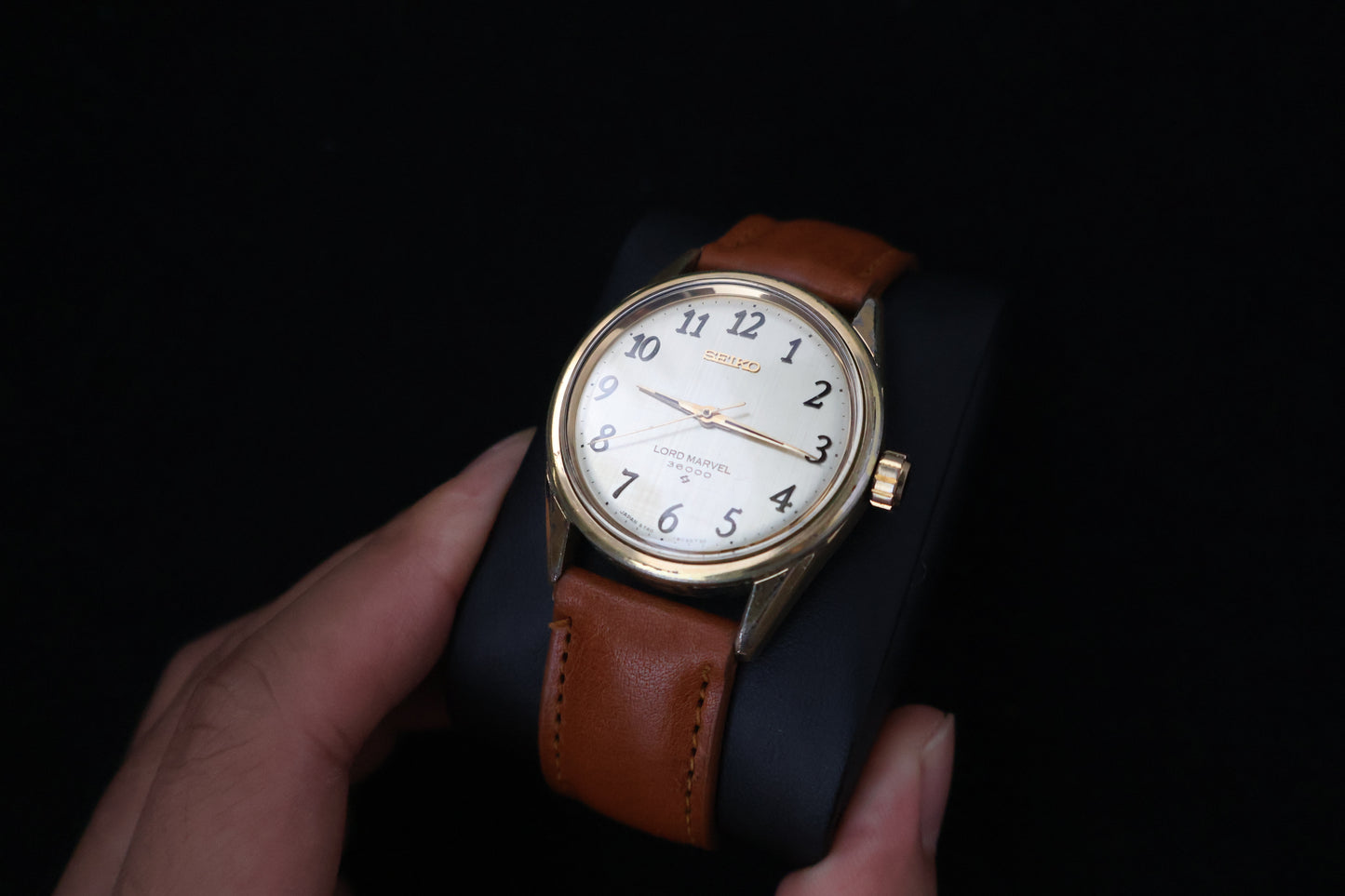 (SERVICED) Rare Vintage 1975 Seiko Lord Marvel 36000 SGP 5740-8000