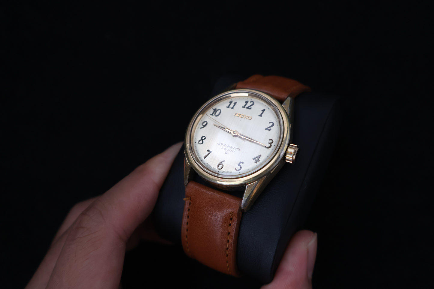 (SERVICED) Rare Vintage 1975 Seiko Lord Marvel 36000 SGP 5740-8000