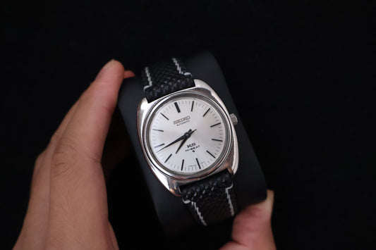 (SERVICED) Rare Vintage 1970 King Seiko KS Hi-Beat Gold Medallion 25 Jewels 5621-7000