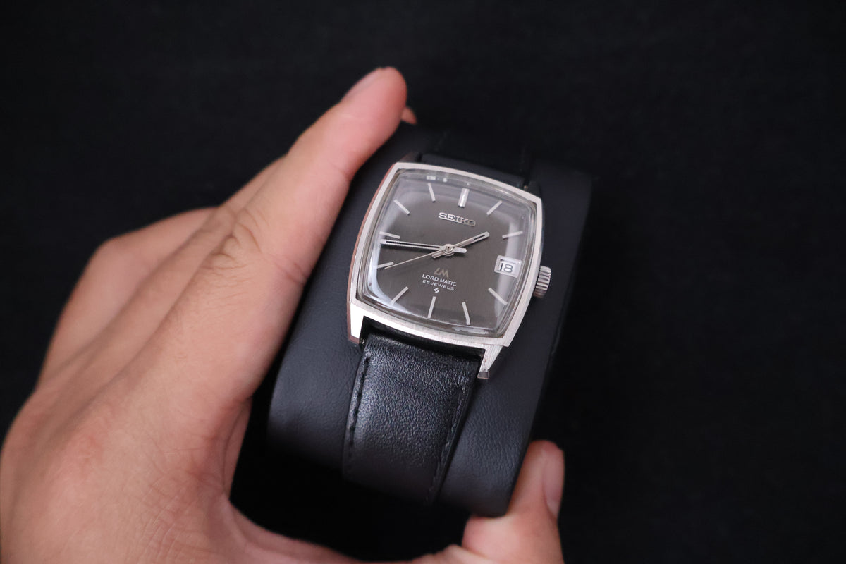 (SERVICED) Rare Vintage 1971 Seiko Lord Matic LM 25 Jewels 5605-5000