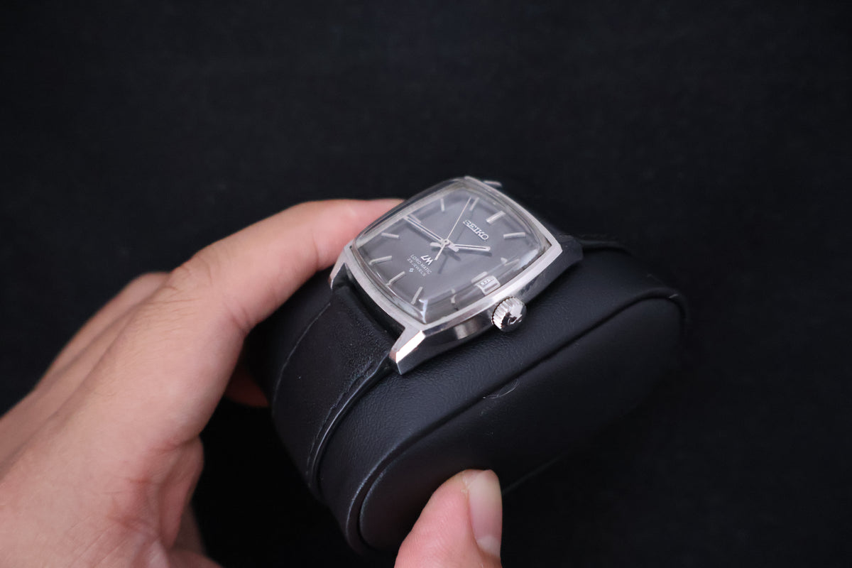 (SERVICED) Rare Vintage 1971 Seiko Lord Matic LM 25 Jewels 5605-5000