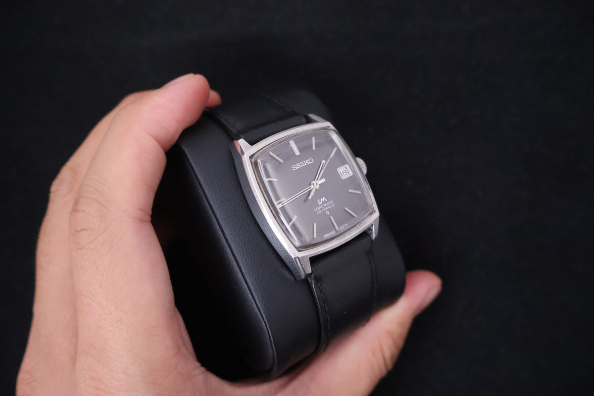 (SERVICED) Rare Vintage 1971 Seiko Lord Matic LM 25 Jewels 5605-5000