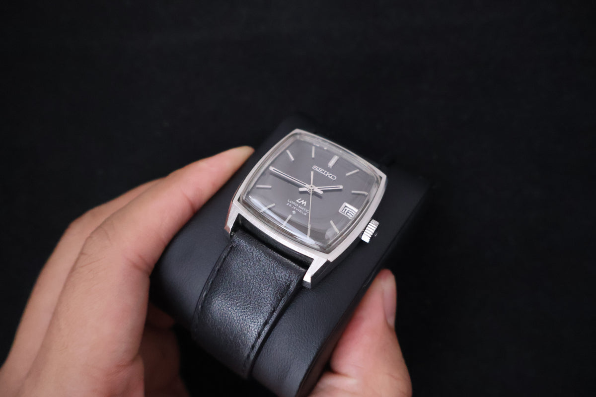 (SERVICED) Rare Vintage 1971 Seiko Lord Matic LM 25 Jewels 5605-5000
