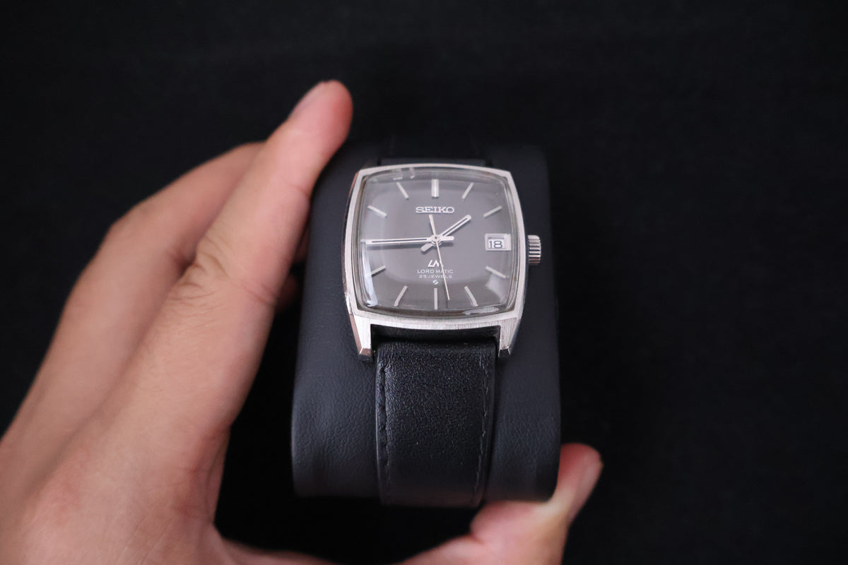 (SERVICED) Rare Vintage 1971 Seiko Lord Matic LM 25 Jewels 5605-5000