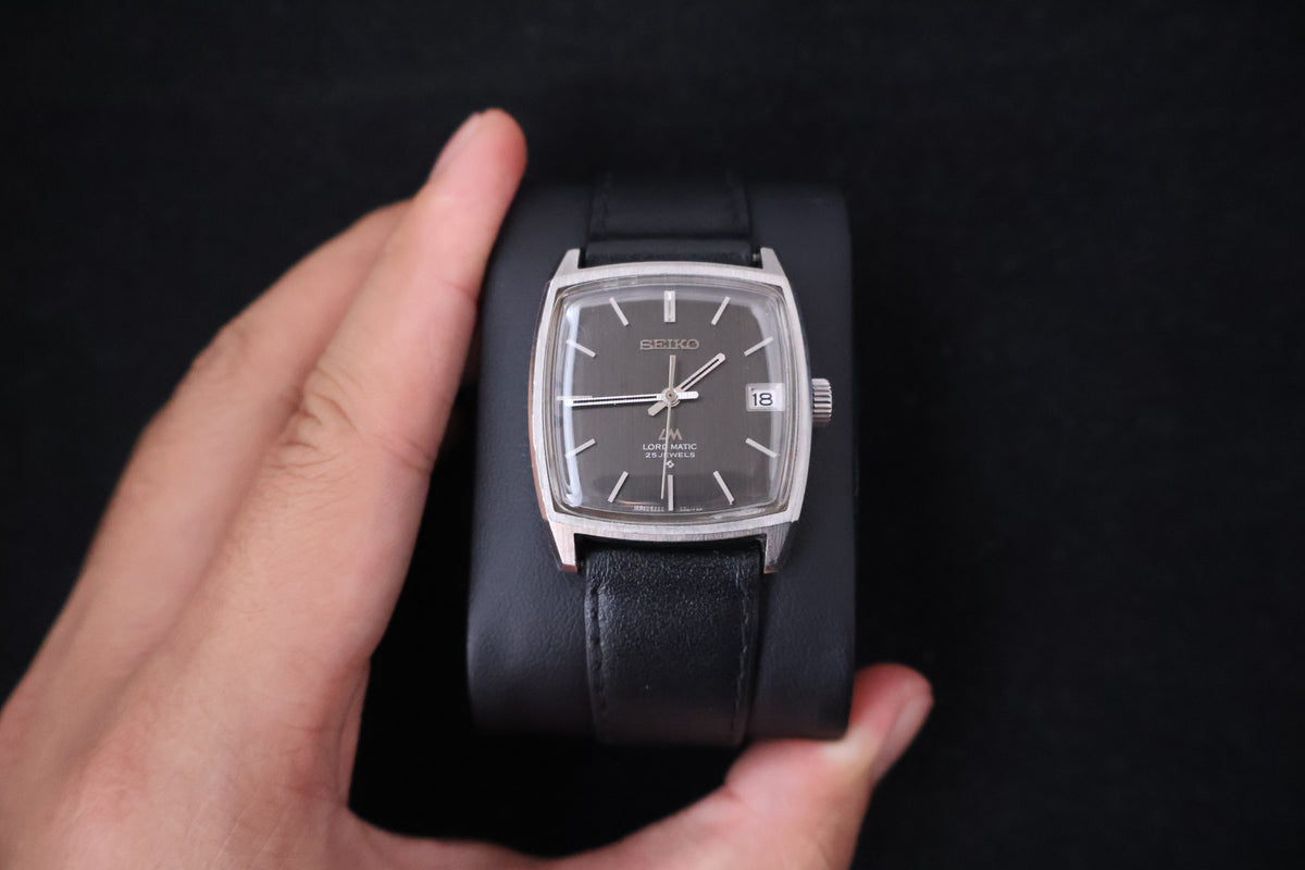 (SERVICED) Rare Vintage 1971 Seiko Lord Matic LM 25 Jewels 5605-5000