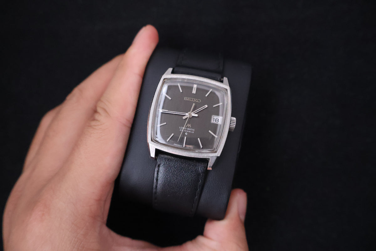 (SERVICED) Rare Vintage 1971 Seiko Lord Matic LM 25 Jewels 5605-5000