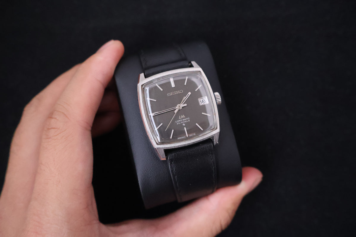 (SERVICED) Rare Vintage 1971 Seiko Lord Matic LM 25 Jewels 5605-5000