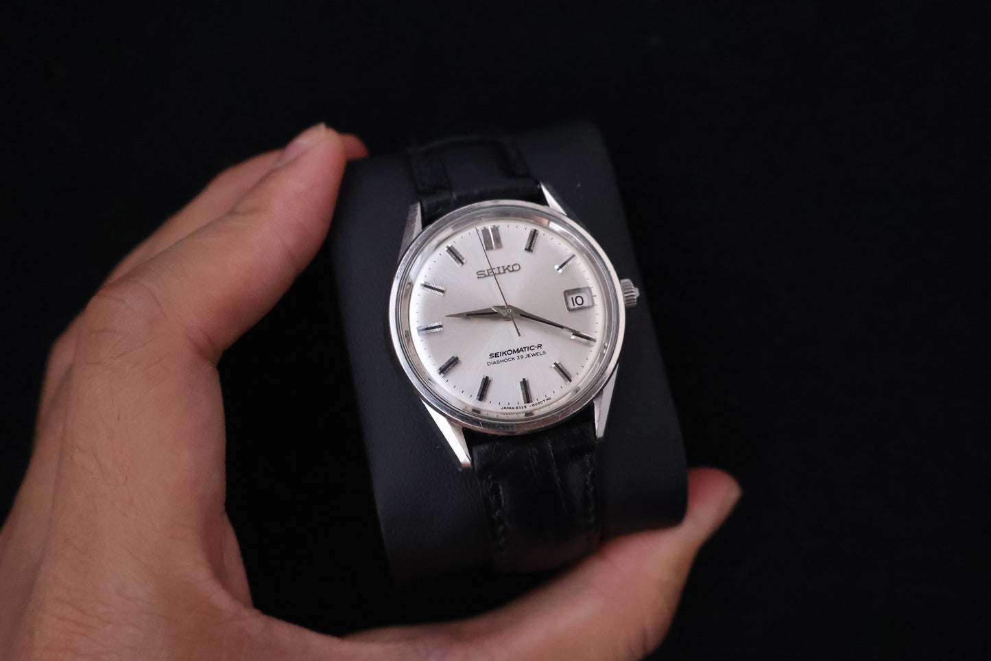 (SERVICED) Very Rare Vintage 1966 Seiko Seikomatic-R Diashock 39 Jewels 8325 - 8000